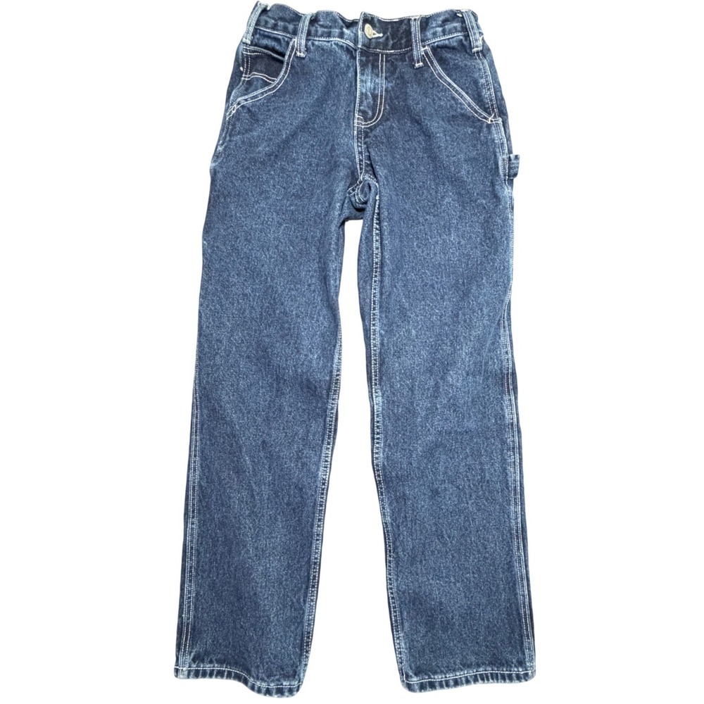 J Galt Shanghai Carpenter Jeans Womens S‎ Dark Wash Straight Leg Utility Pants